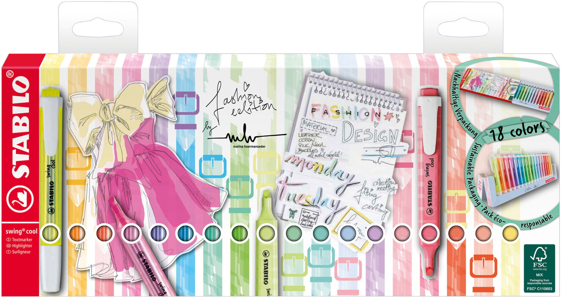 Highlighter STABILO swing cool