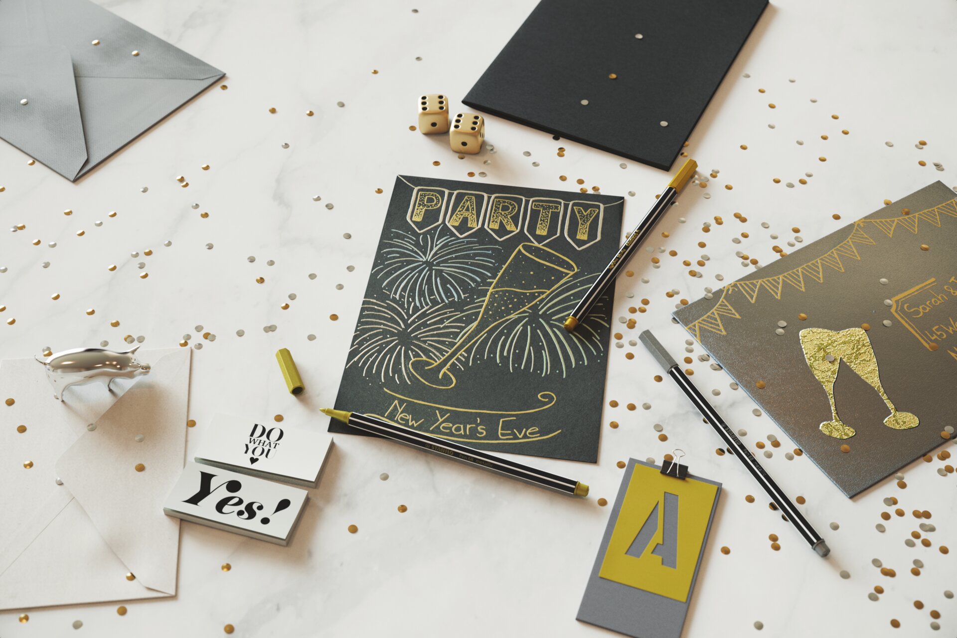 Pennarello STABILO Pen 68 metallic