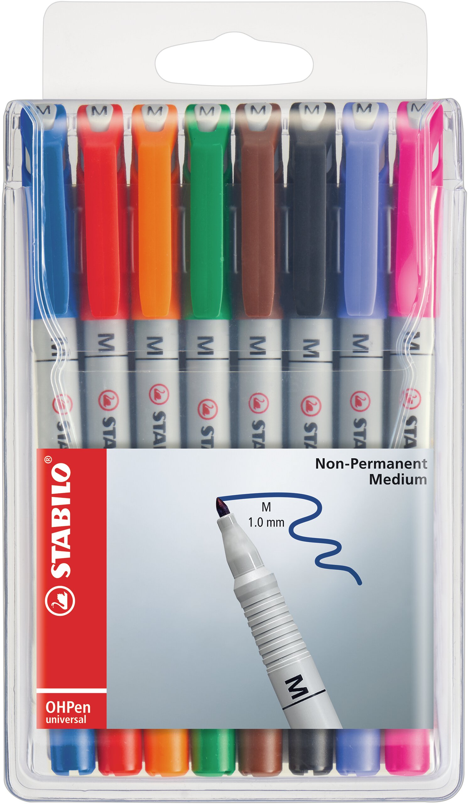 Pen voor overhead projecties STABILO OHPen universal Folie pennen STABILO OHPen universal