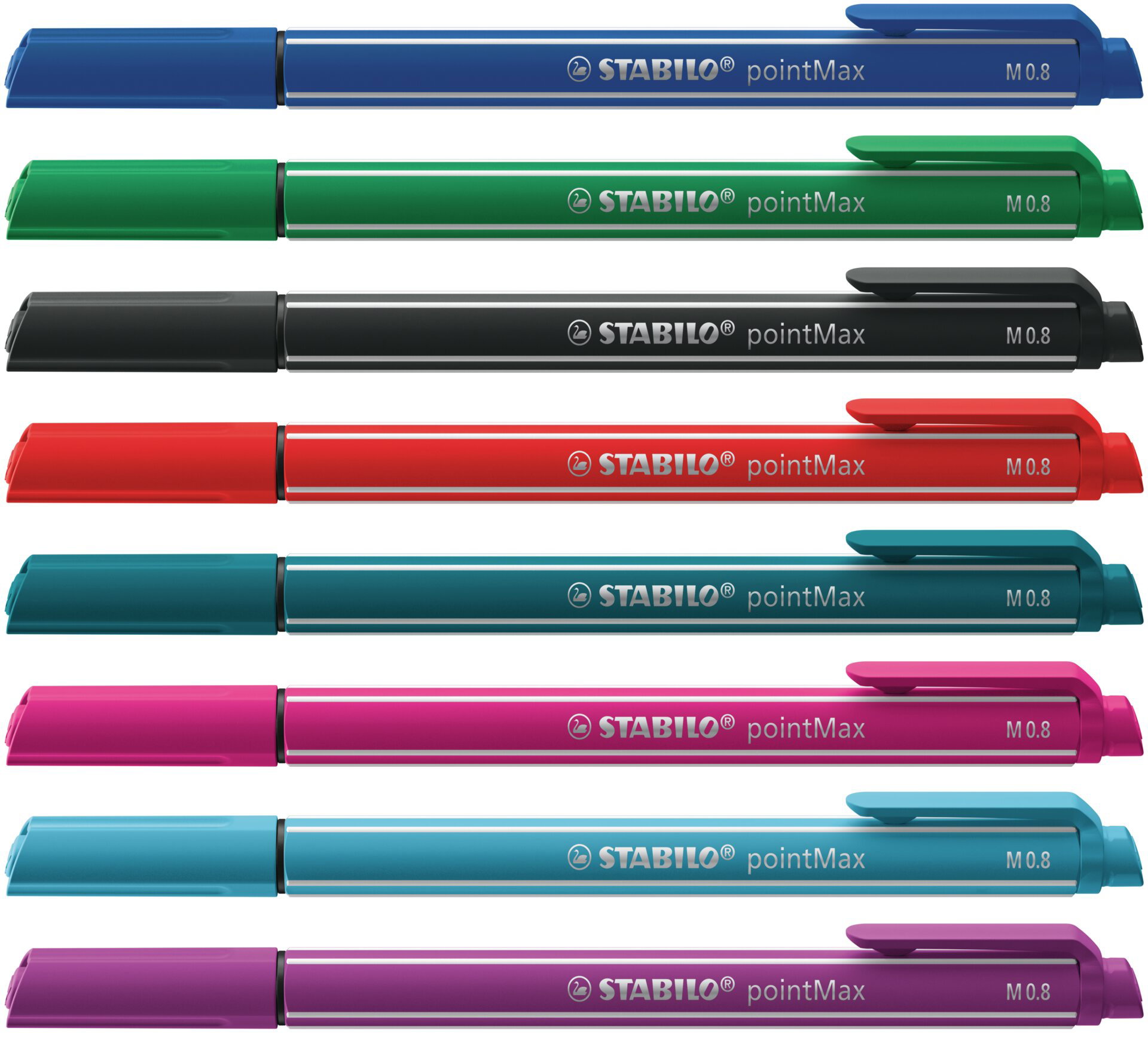Stylo-feutre pointe nylon STABILO pointMax Stylo-feutre pointe nylon STABILO pointMax