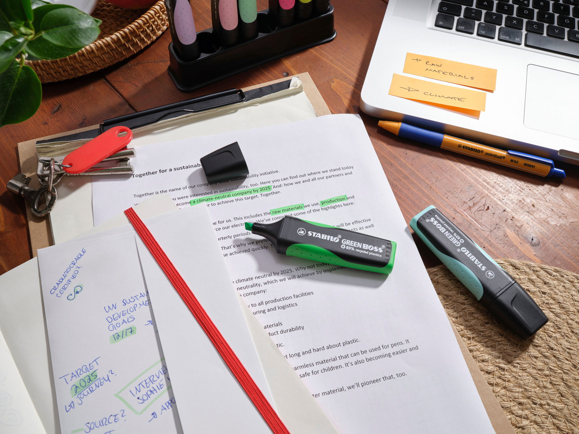 Highlighter STABILO GREEN BOSS