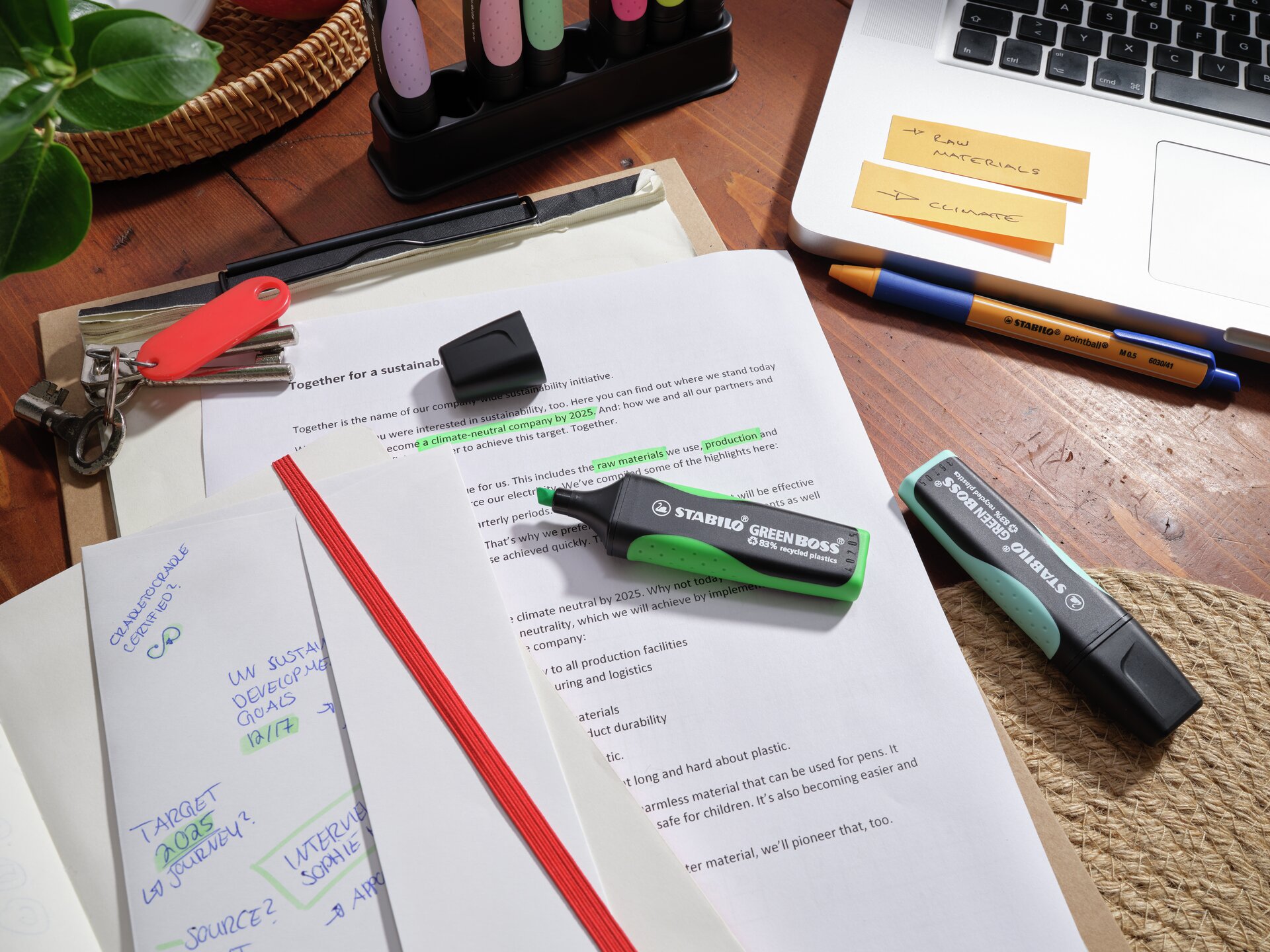 Evidenziatore STABILO GREEN BOSS