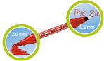 Fiber-Tip Pen STABILO Trio 2 in 1