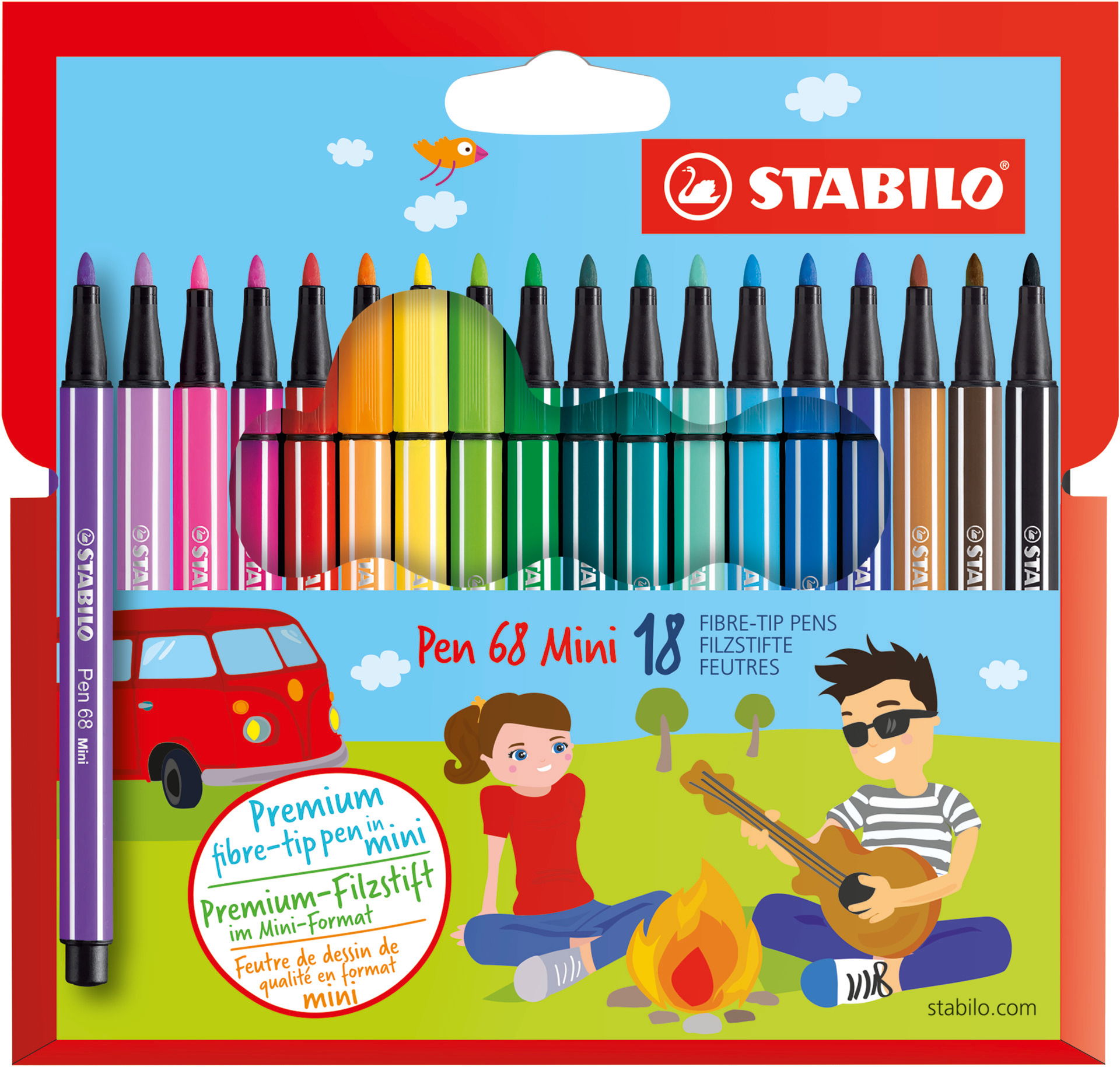 Pennarello STABILO Pen 68 Mini