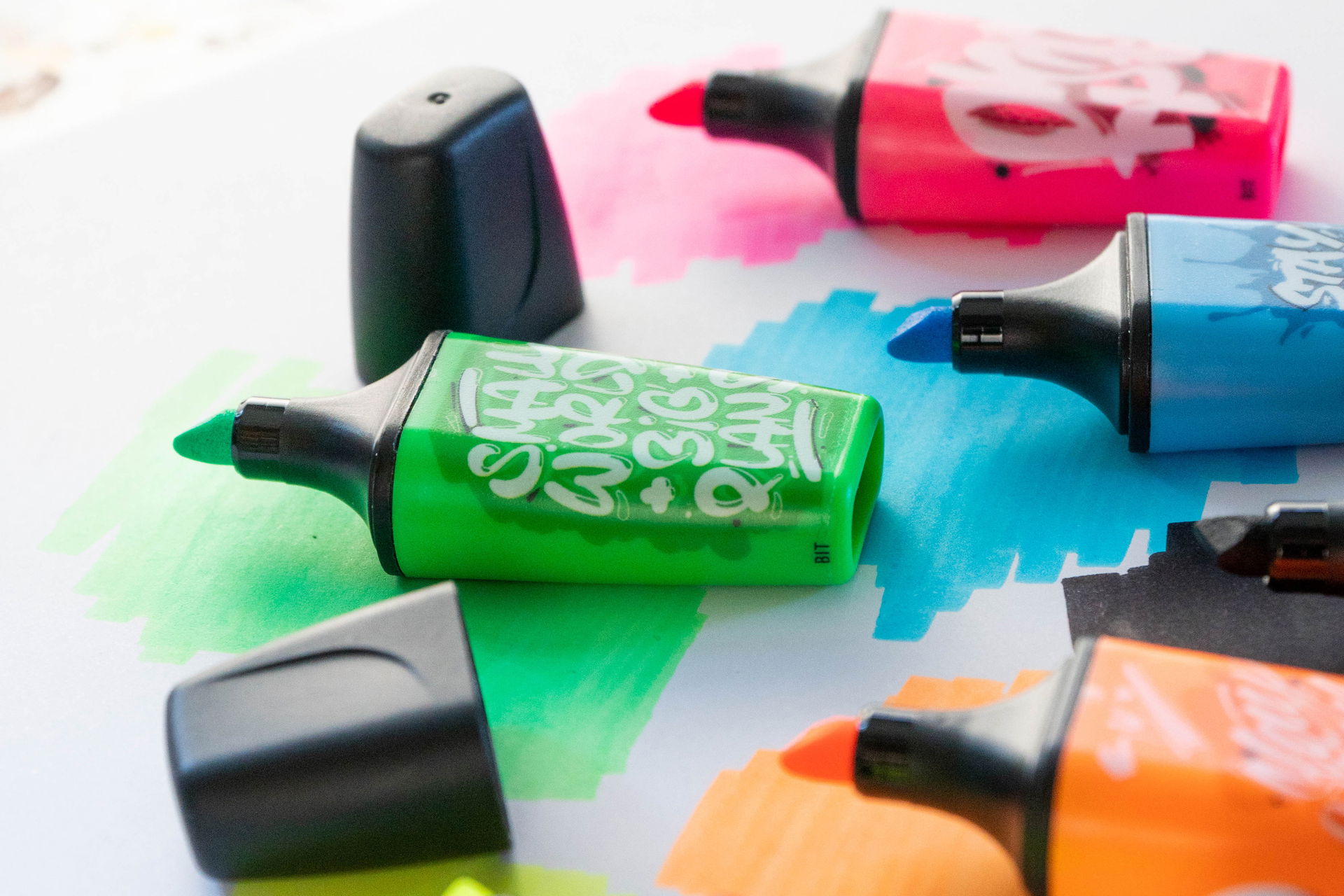 Subrayador fluorescente STABILO BOSS MINI by Snooze One