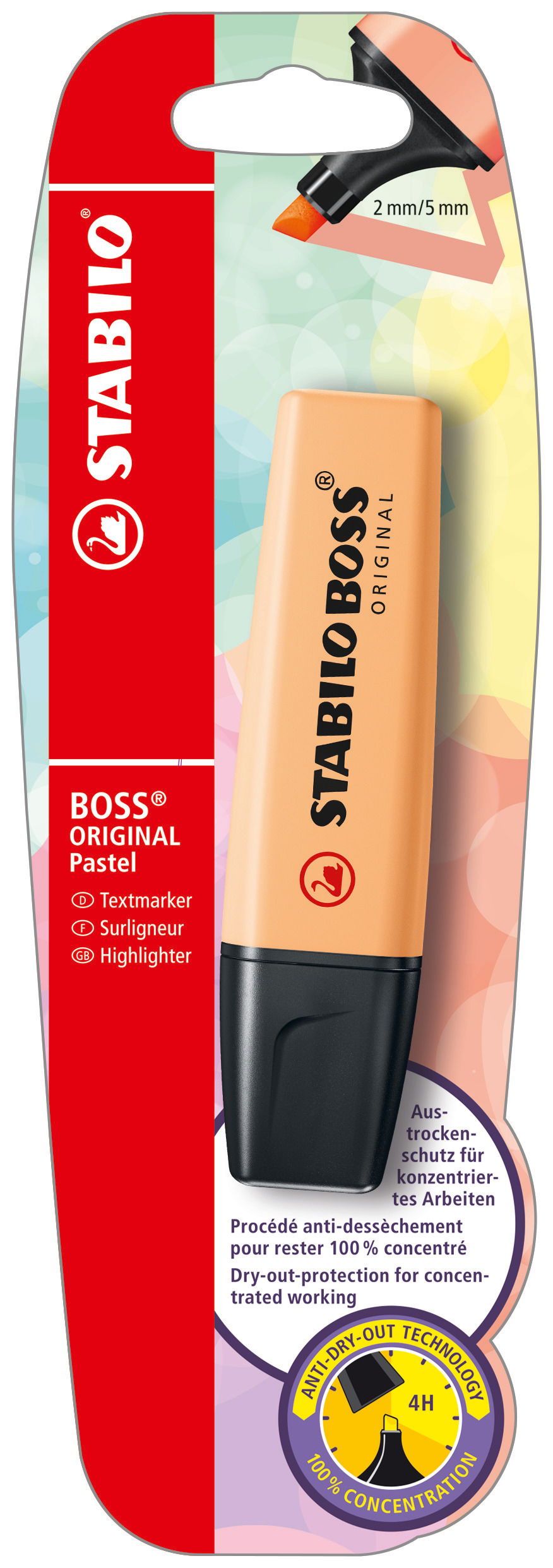 Textmarker STABILO BOSS ORIGINAL Pastel