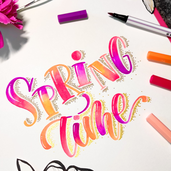 Springtime Lettering