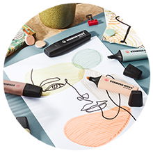 Markeerstiften STABILO BOSS ORIGINAL NatureCOLORS