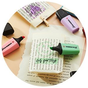 Text Marqueurs STABILO BOSS MINI Pastel