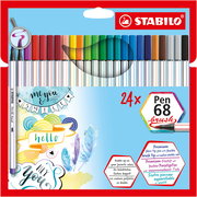 Rotulador punta de fibra STABILO Pen 68 brush