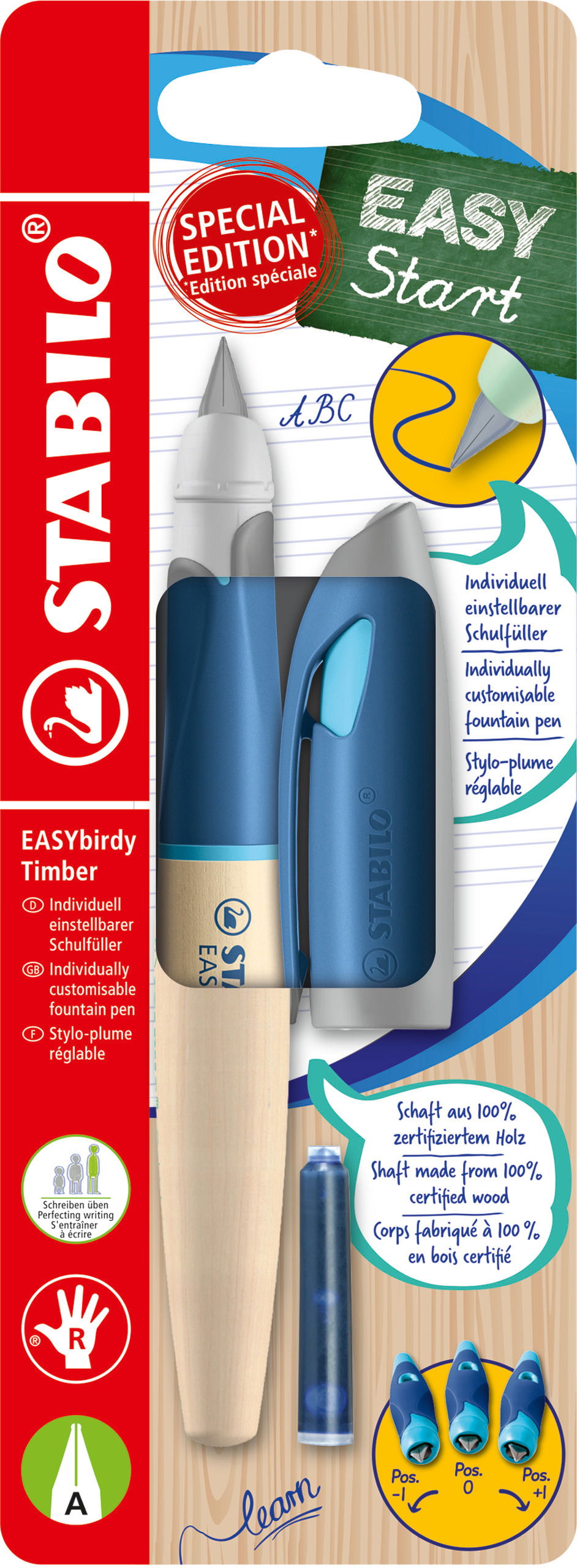 Füller STABILO EASYbirdy