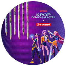 Bleistifte STABILO graphite pencil KPop Demon Hunters