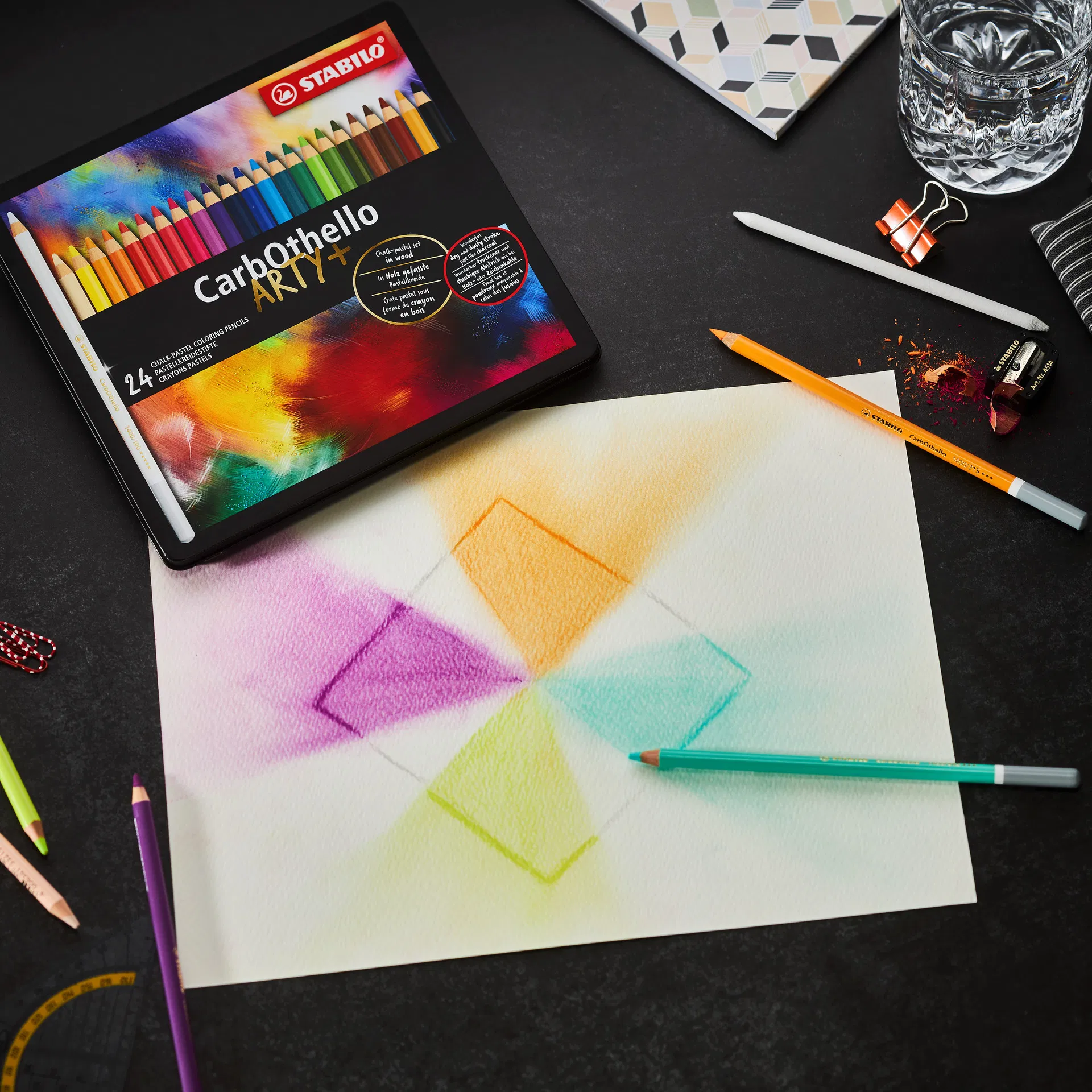 Colored Pencils STABILO CarbOthello ARTY+