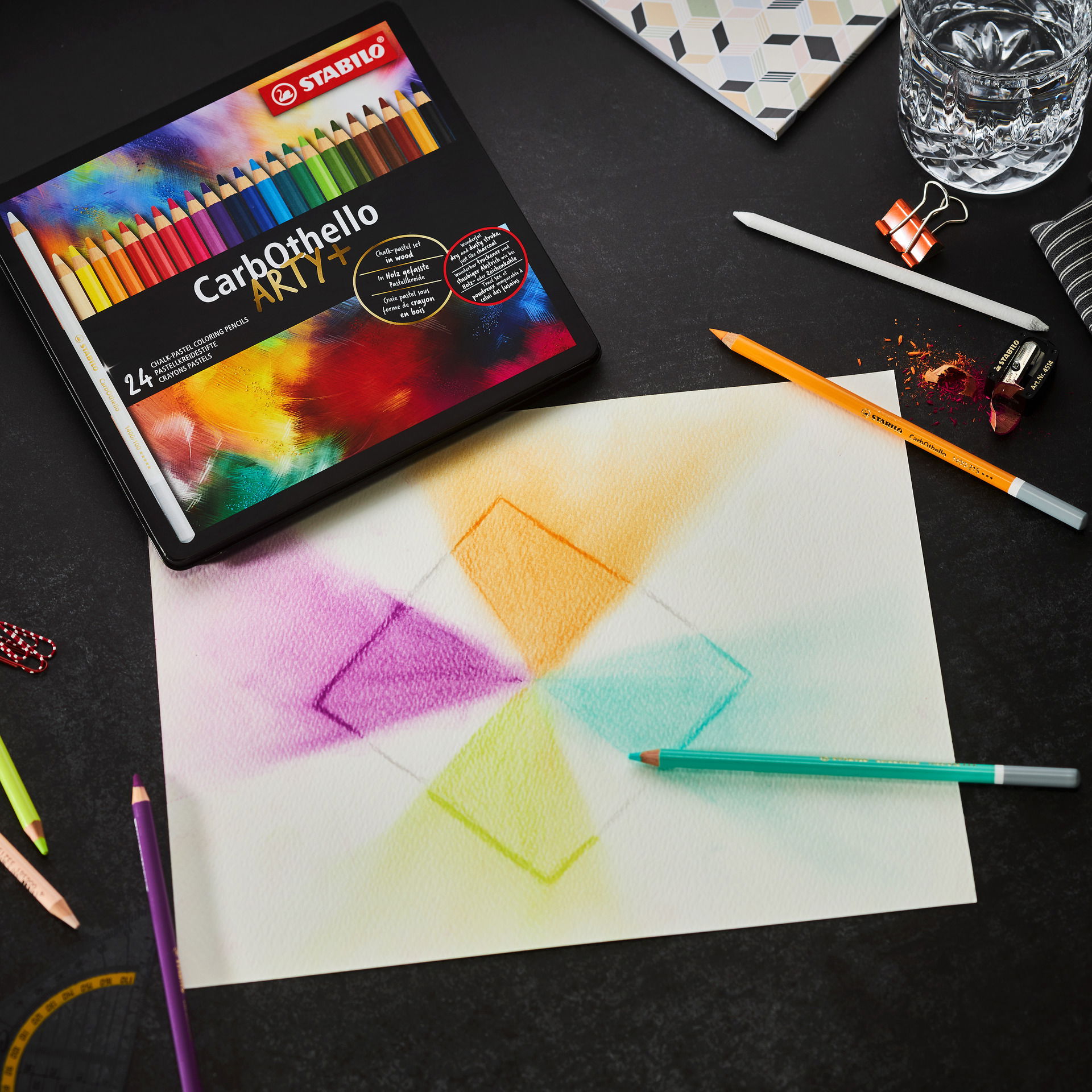 Colored Pencils STABILO CarbOthello ARTY+