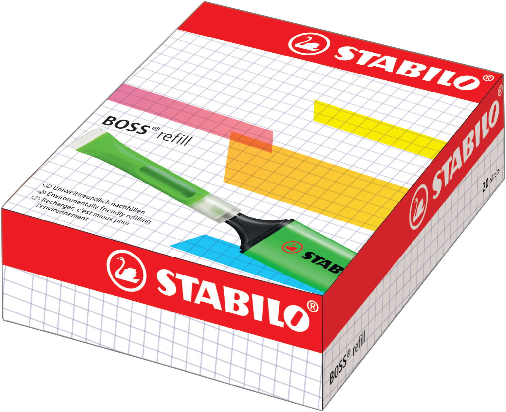 Náplne STABILO BOSS refill