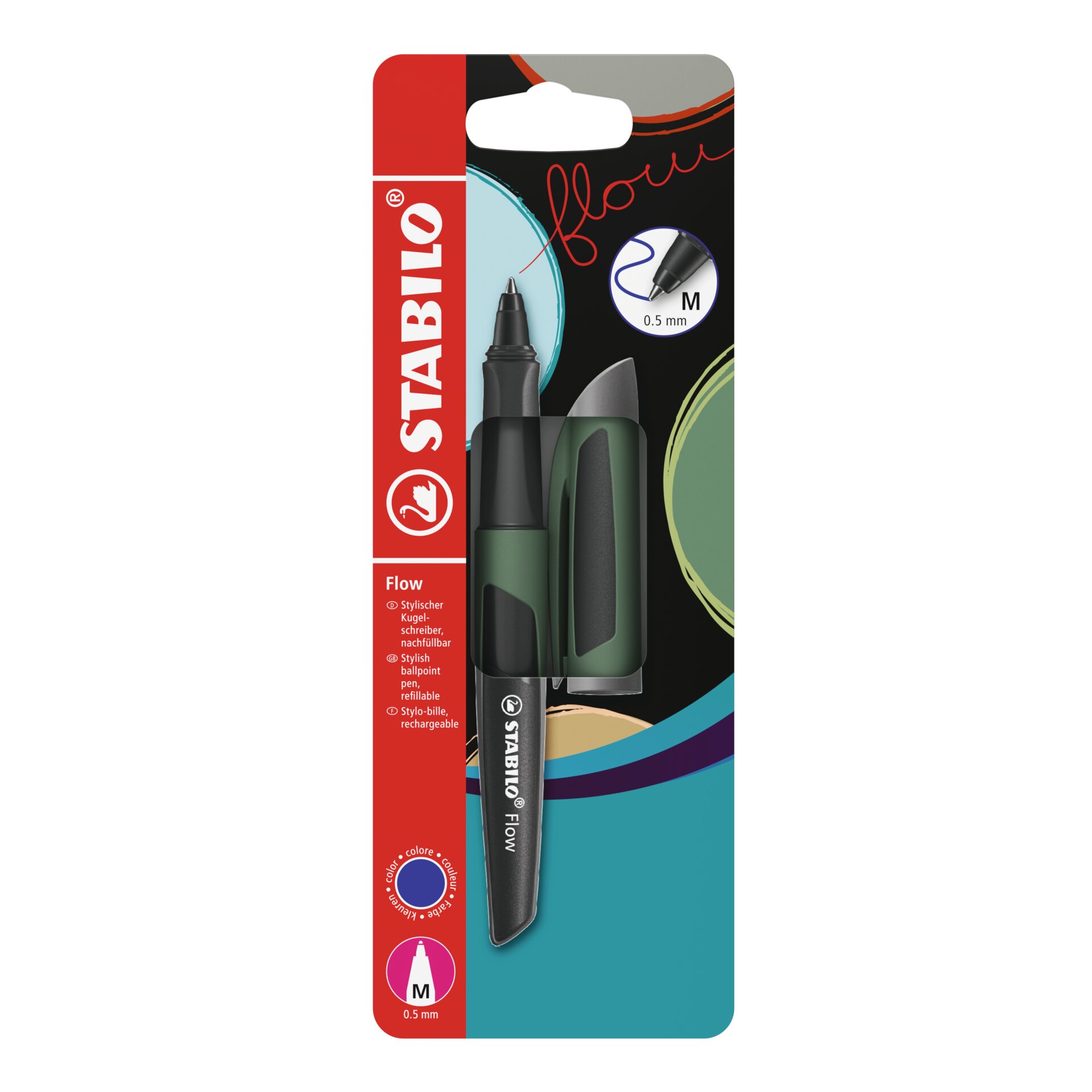 Kuličkové pero STABILO Flow