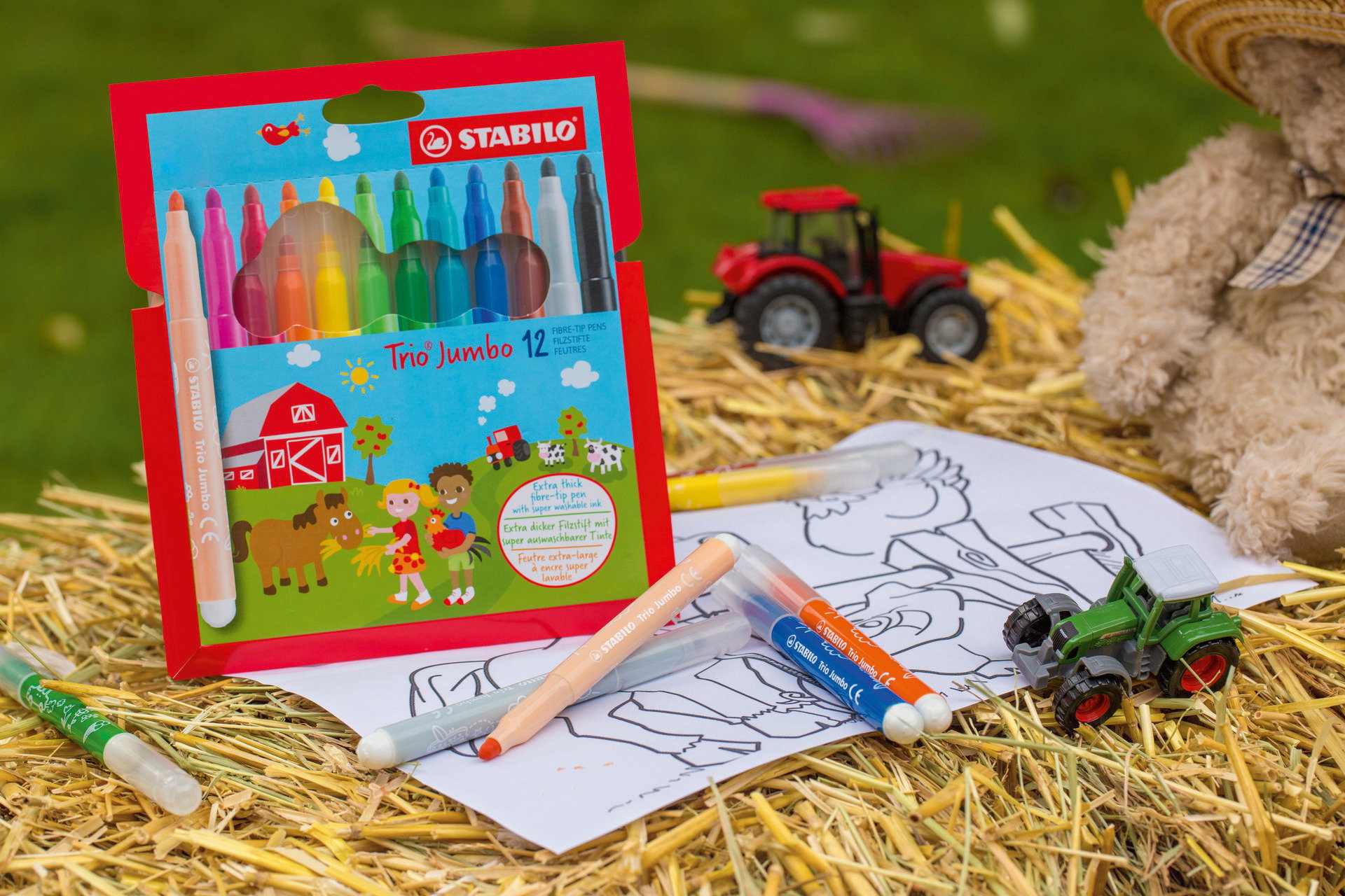 Feutres STABILO Trio Jumbo