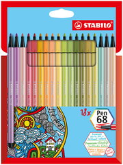 Fiber-Tip Pen STABILO Pen 68