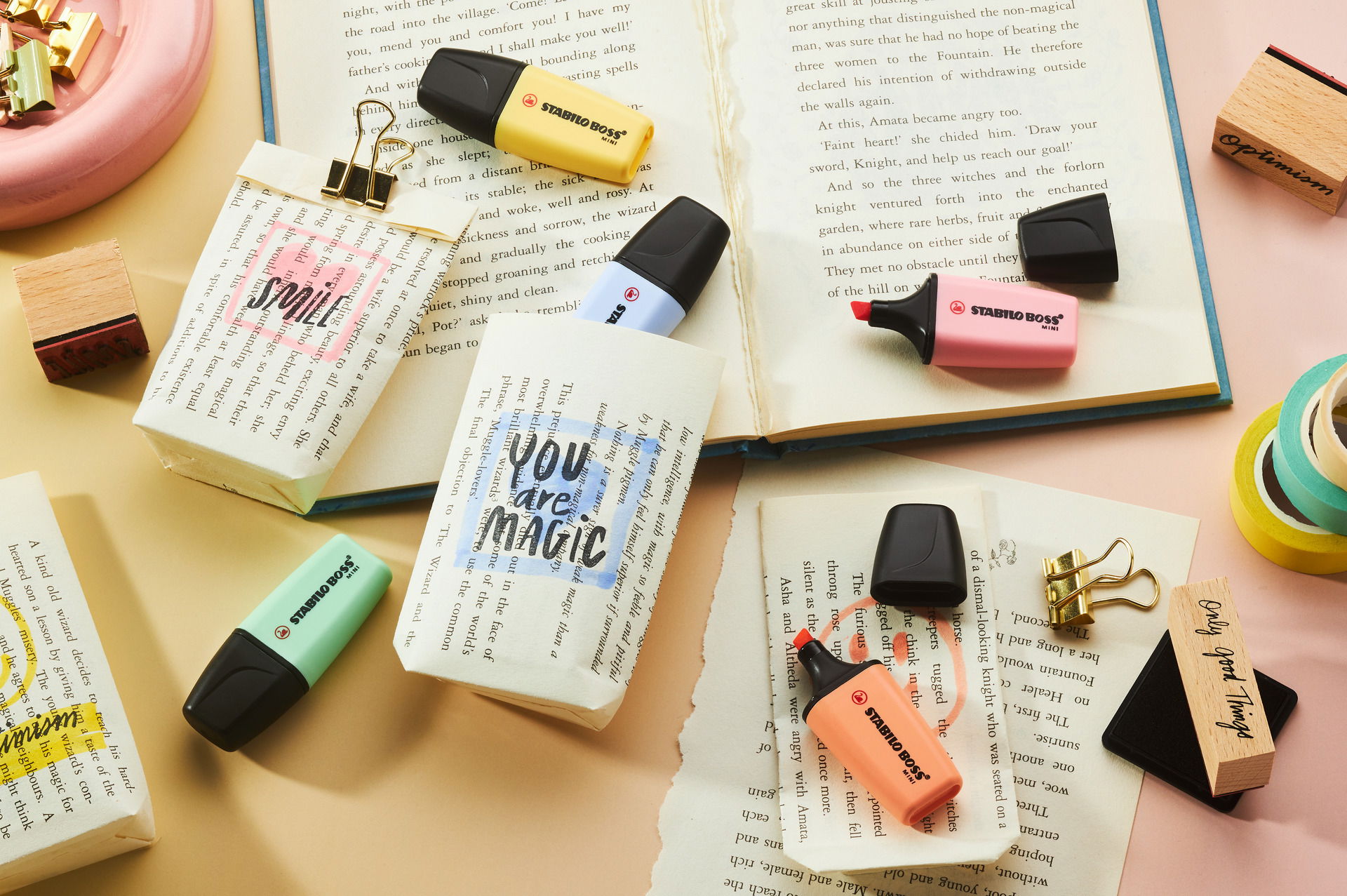 zvýrazňovač STABILO BOSS MINI Pastel