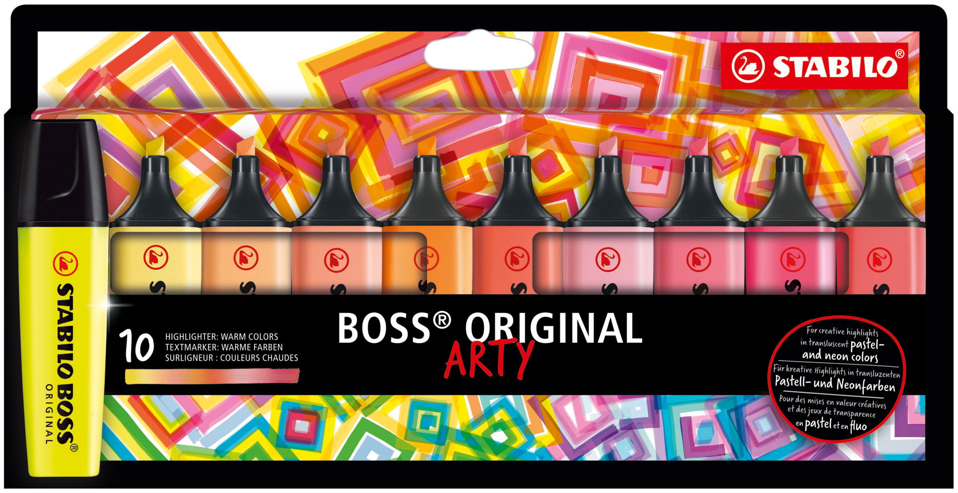 Highlighter STABILO BOSS ORIGINAL ARTY Highlighter STABILO BOSS ORIGINAL ARTY