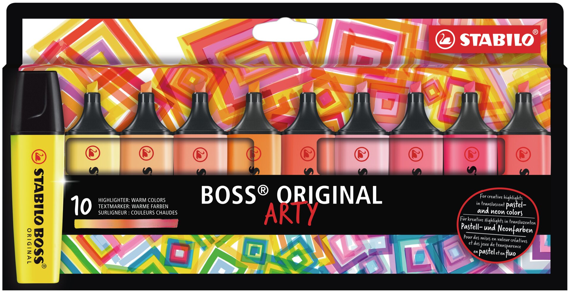 Zvýrazňovač STABILO BOSS ORIGINAL zvýrazňovač STABILO BOSS ORIGINAL ARTY