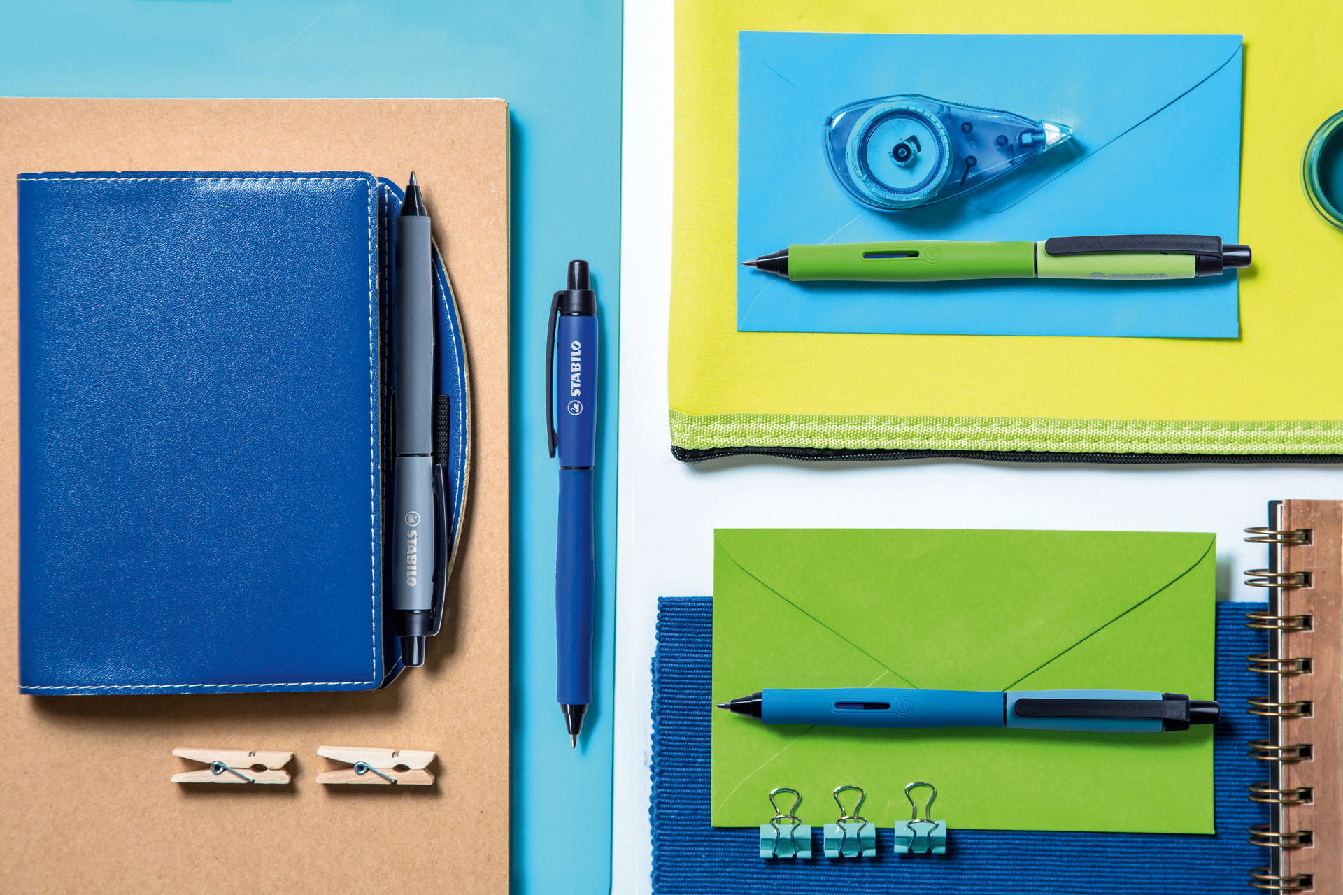 Bolígrafos de gel STABILO PALETTE