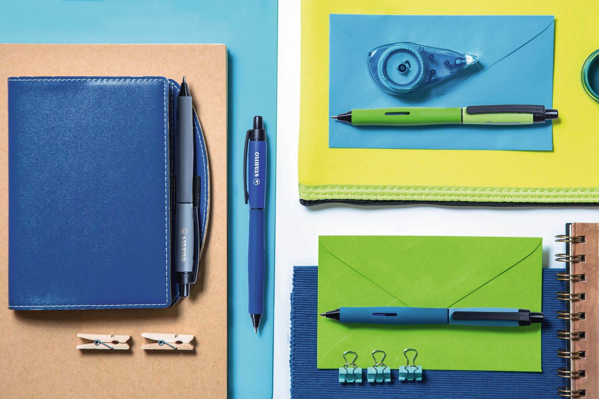 gelové perá STABILO PALETTE