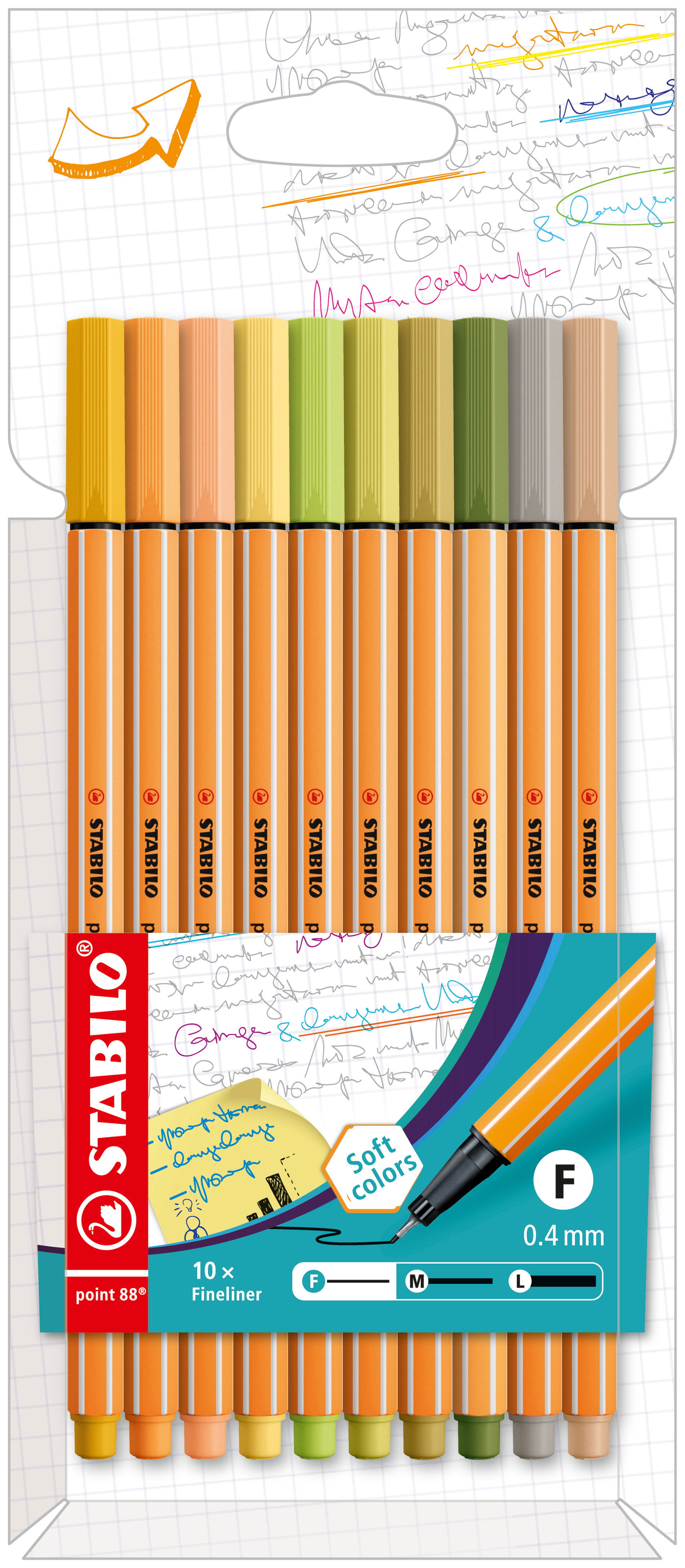 Fineliner & Filzschreiber STABILO point 88