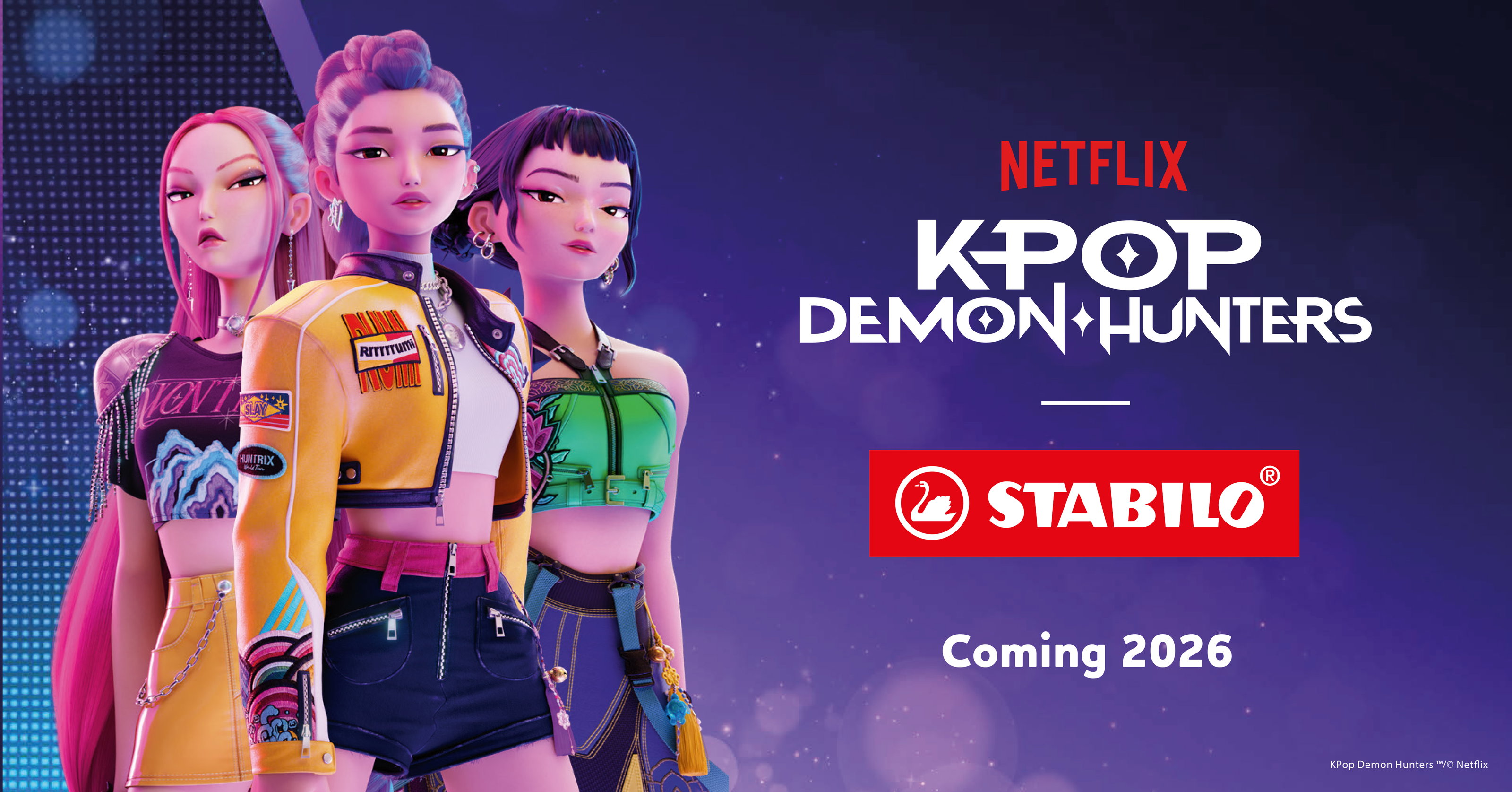 KPop Demon Hunters x STABILO - COMING20226-Hunters