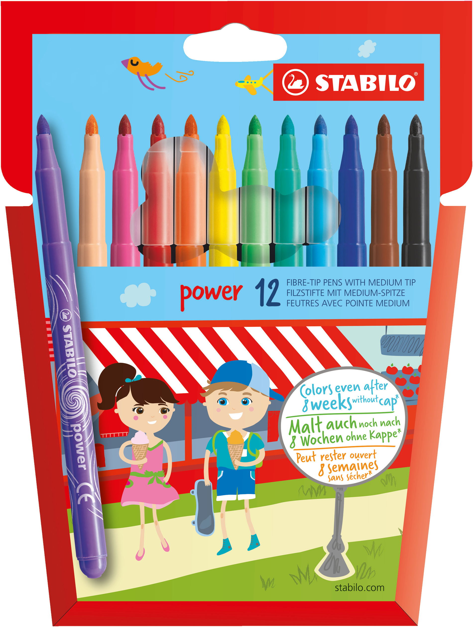Fasermaler STABILO power