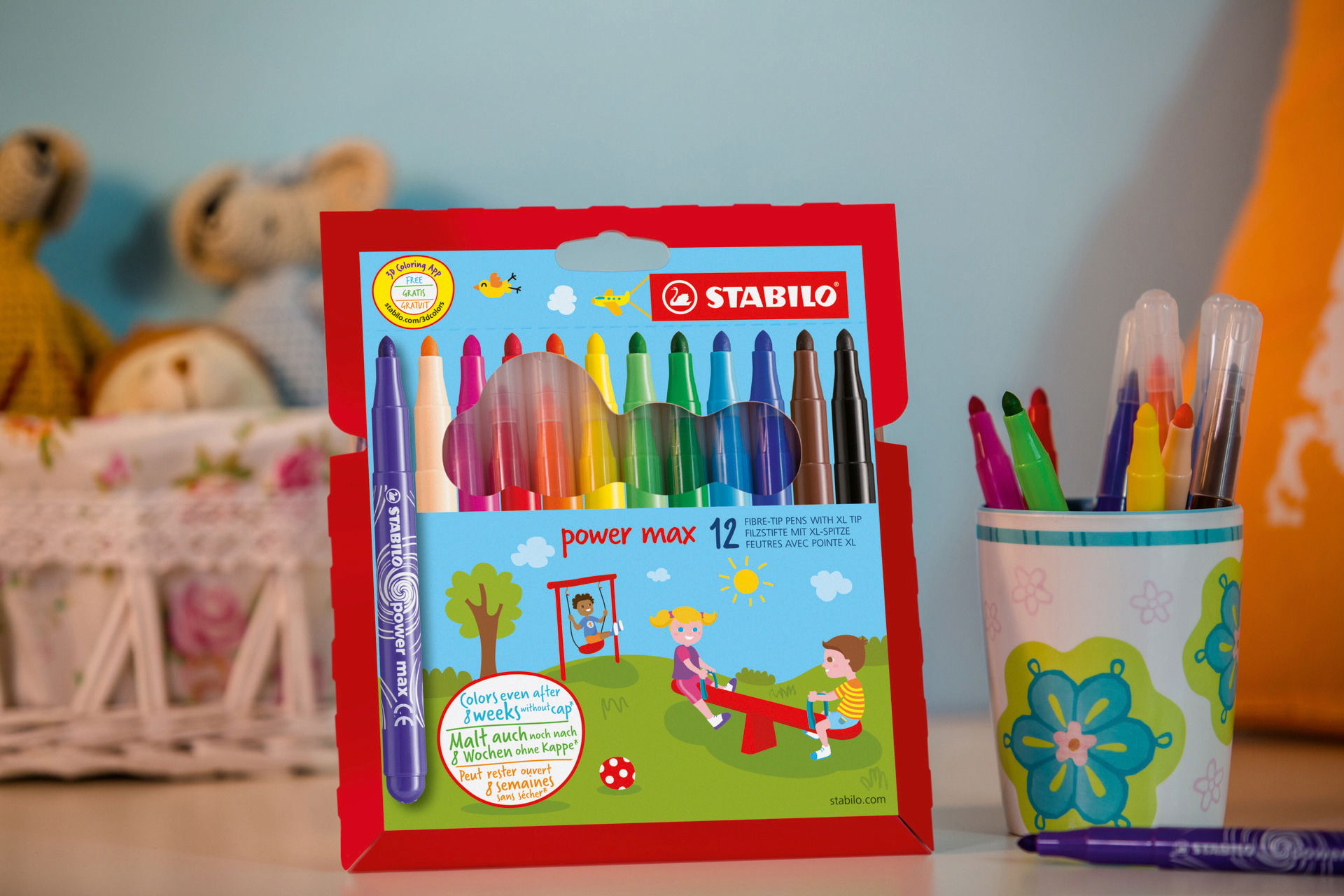 Fiber-Tip Pen STABILO power max