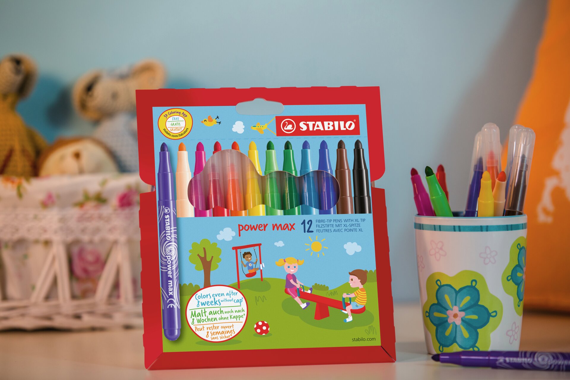 Fasermaler STABILO power max