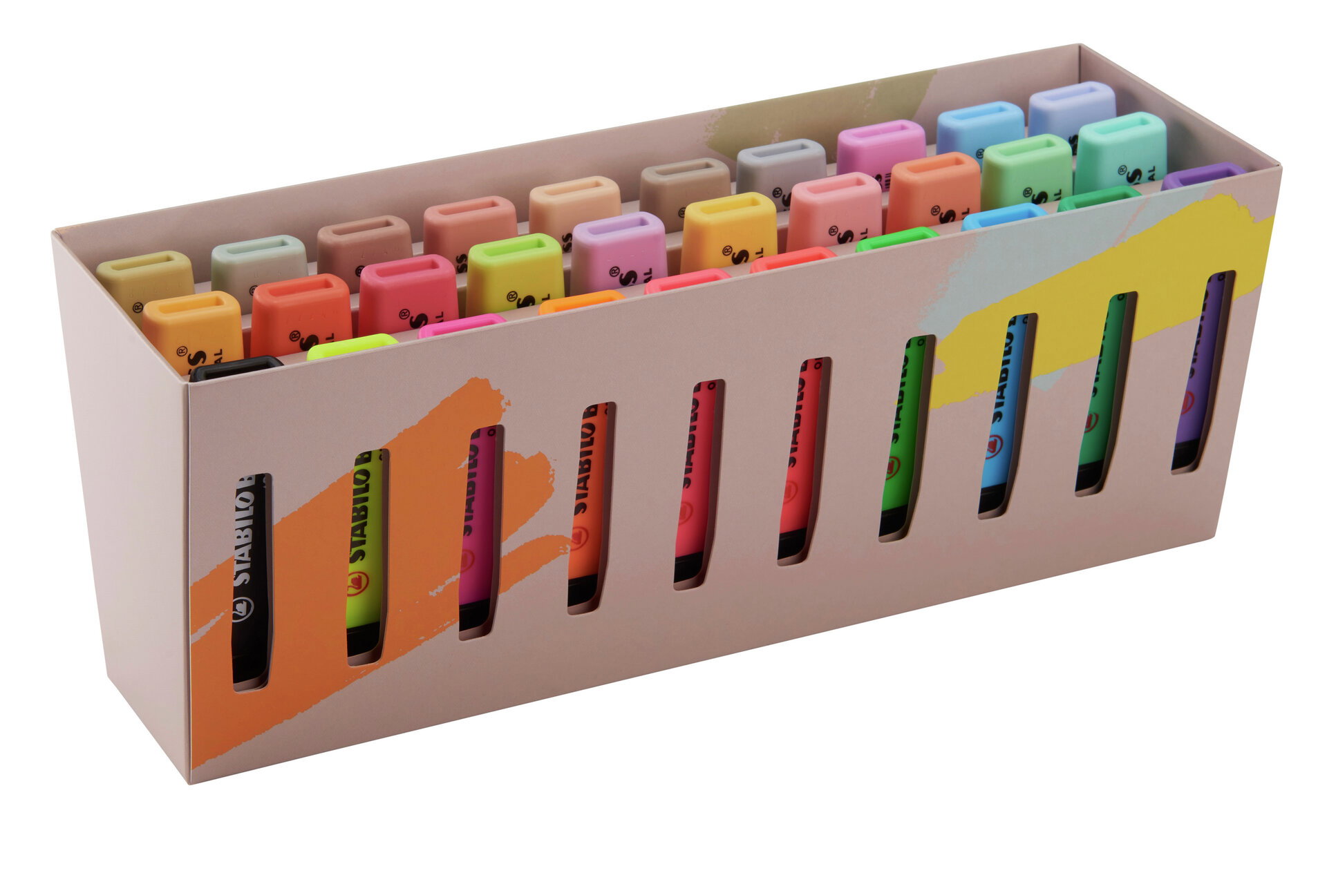 Textmarker STABILO BOSS ORIGINAL, Marker, Filzer, Kunstbedarf, Mehrfarbig, Stifte