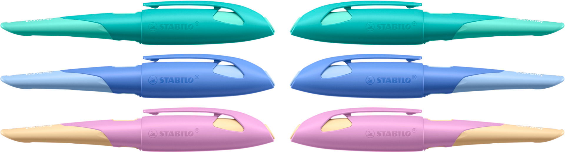 Ergonomic school fountain pen STABILO EASYbirdy Pastel Ergonomic school fountain pen STABILO EASYbirdy Pastel