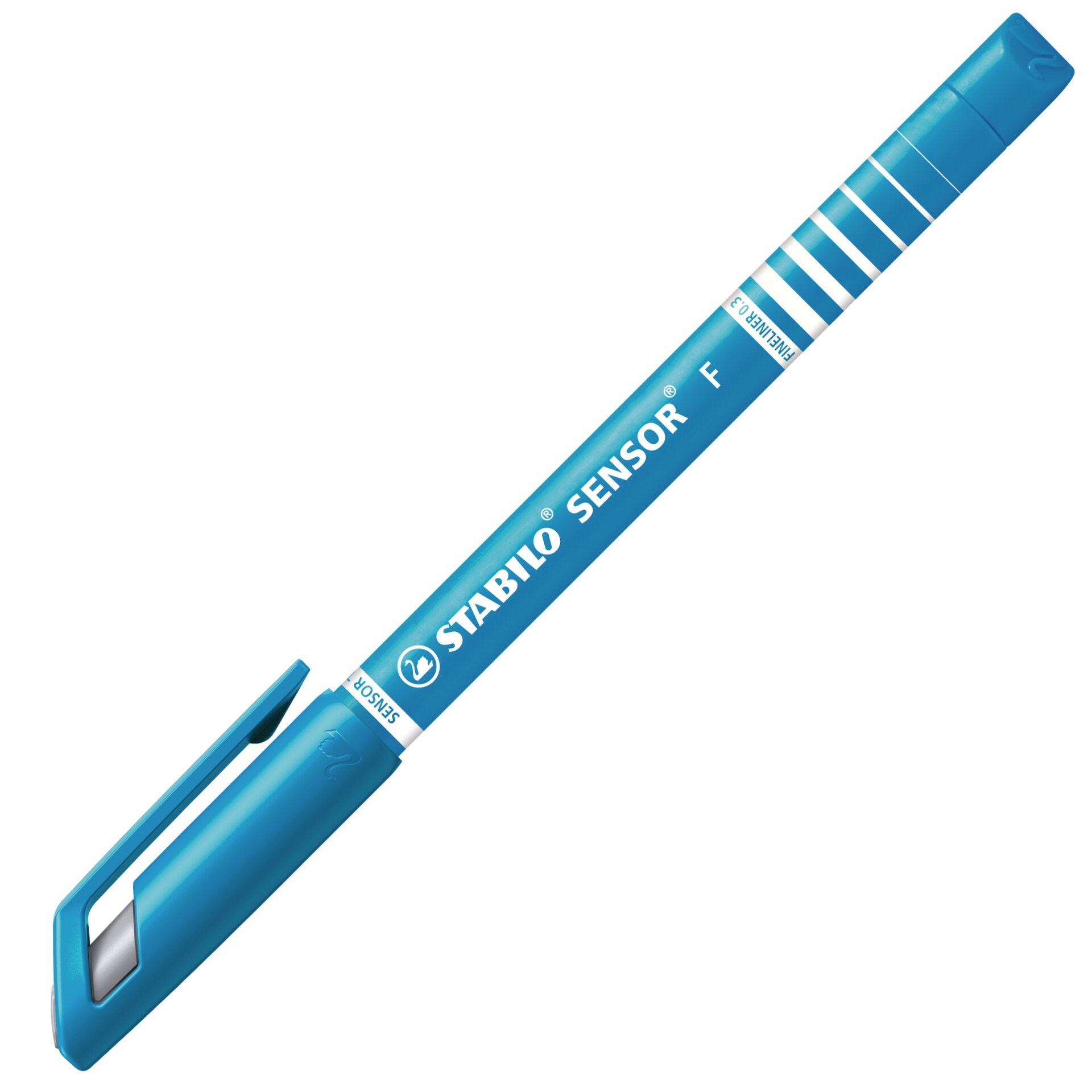 Fineliner met meeverende F punt STABILO SENSOR fine Fineliner/ Viltstift STABILO SENSOR fine