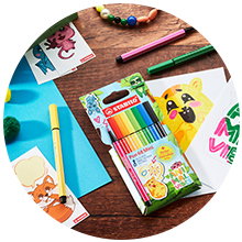 Fiber-Tip Pen STABILO Pen 68 Mini Animal Vibes