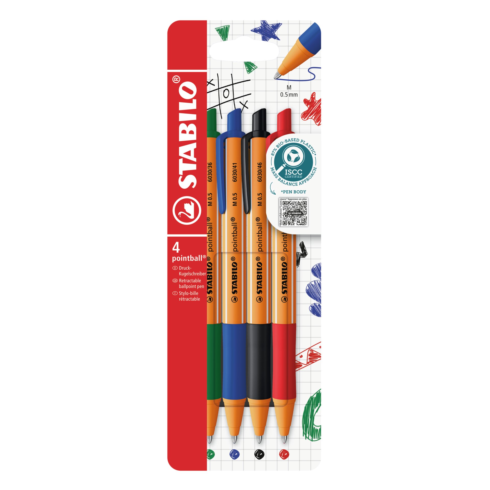 Stylos-bille STABILO pointball