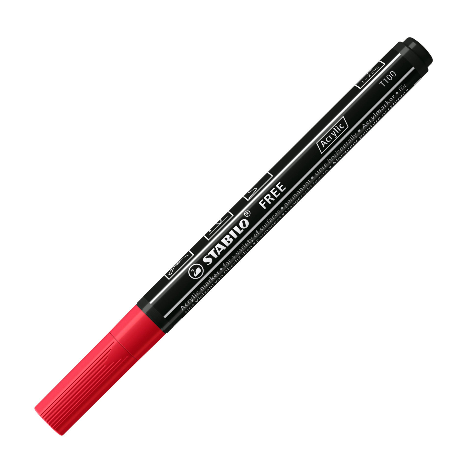 Všetky povrchy STABILO FREE Acrylic T100
