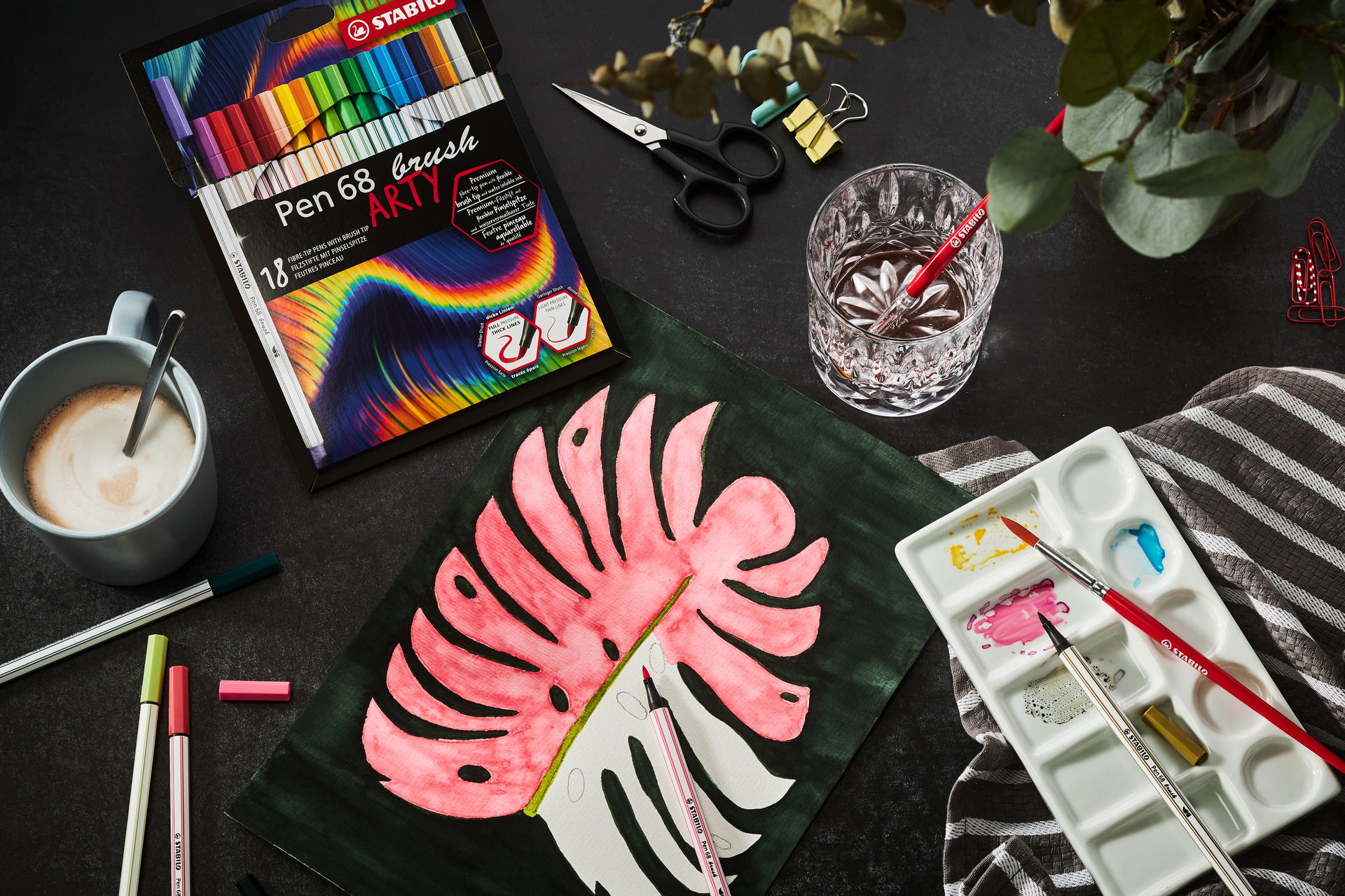 Feutres STABILO Pen 68 brush