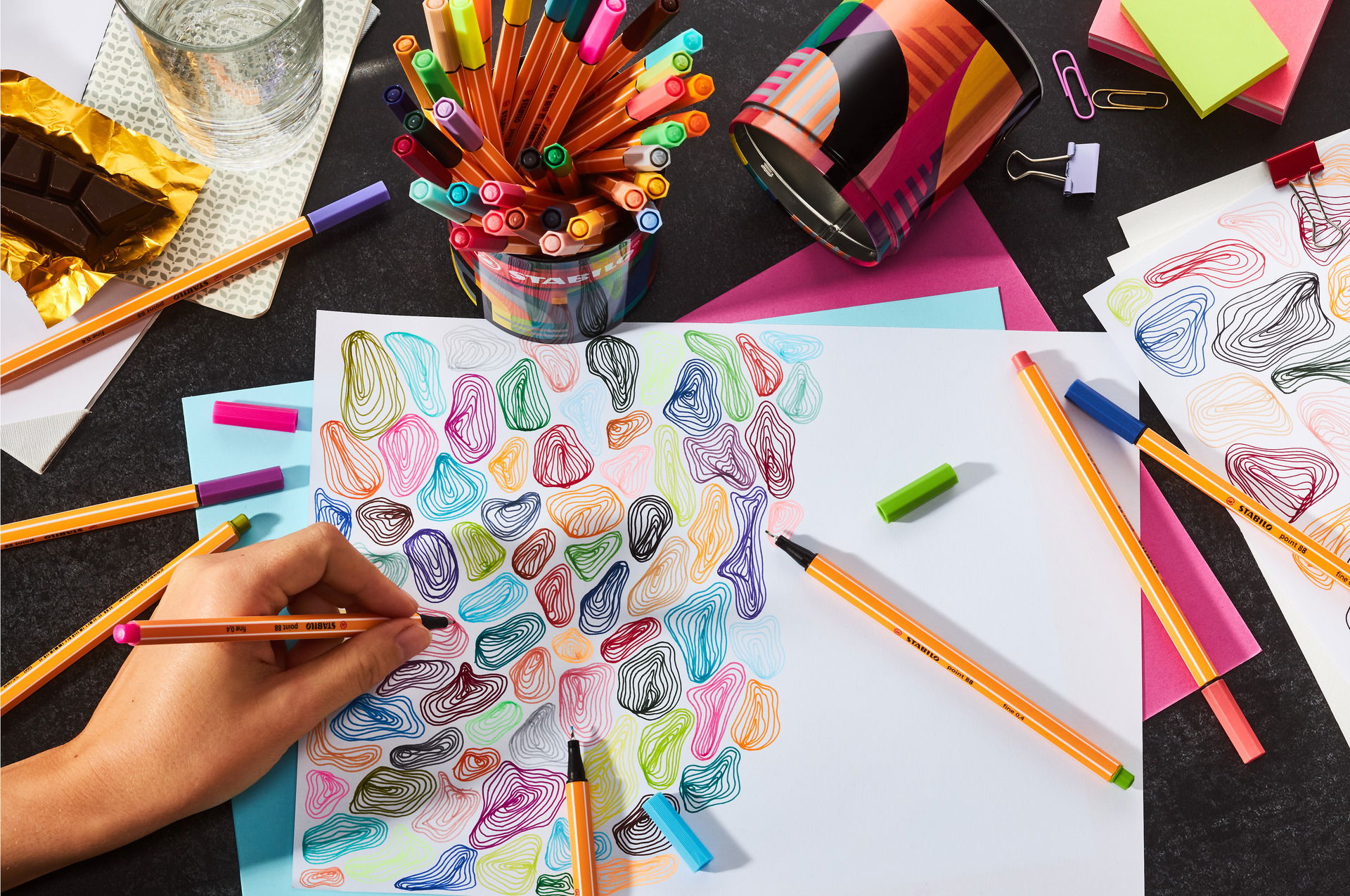 Fineliner & Filzschreiber STABILO point 88 ARTY