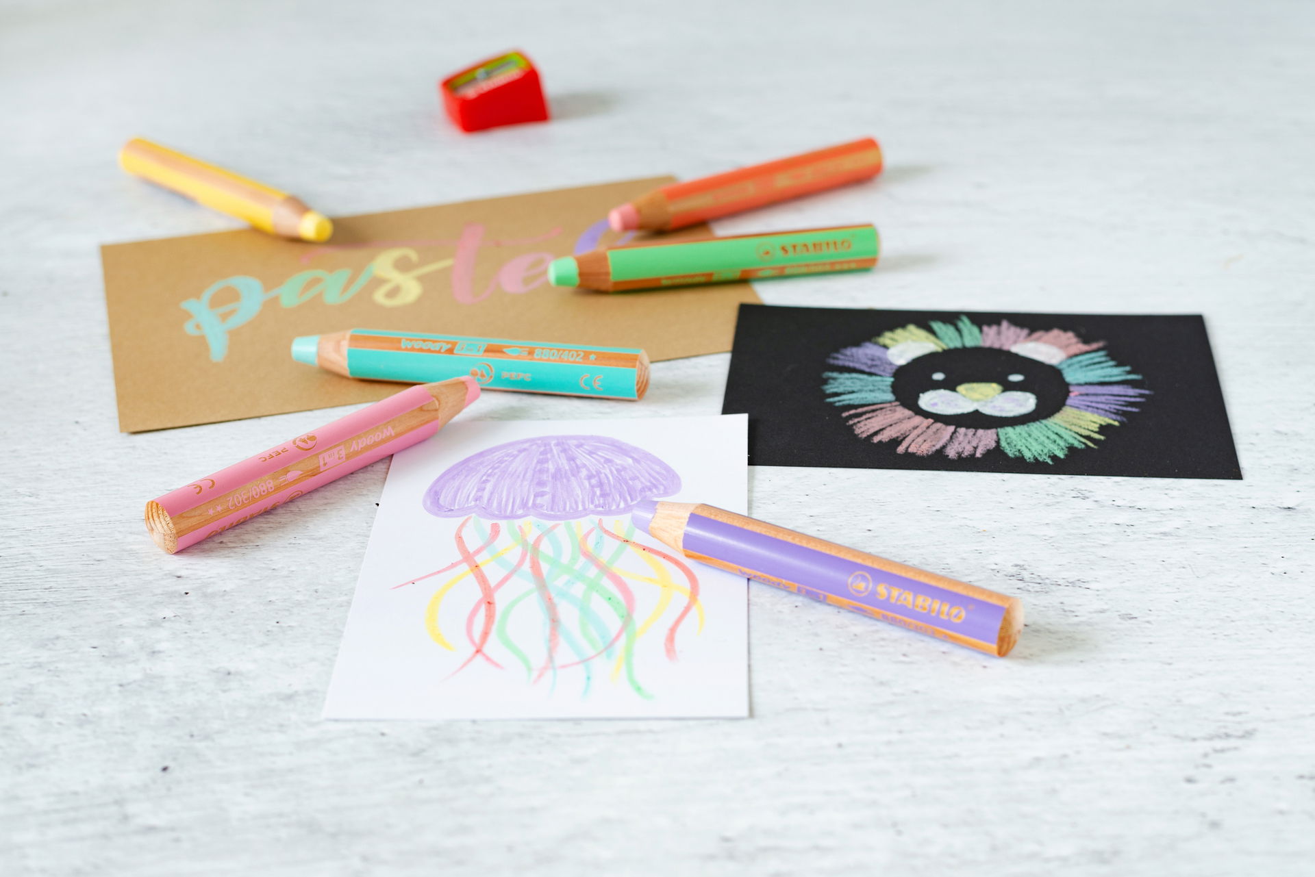 Colored Pencils STABILO woody 3 in 1