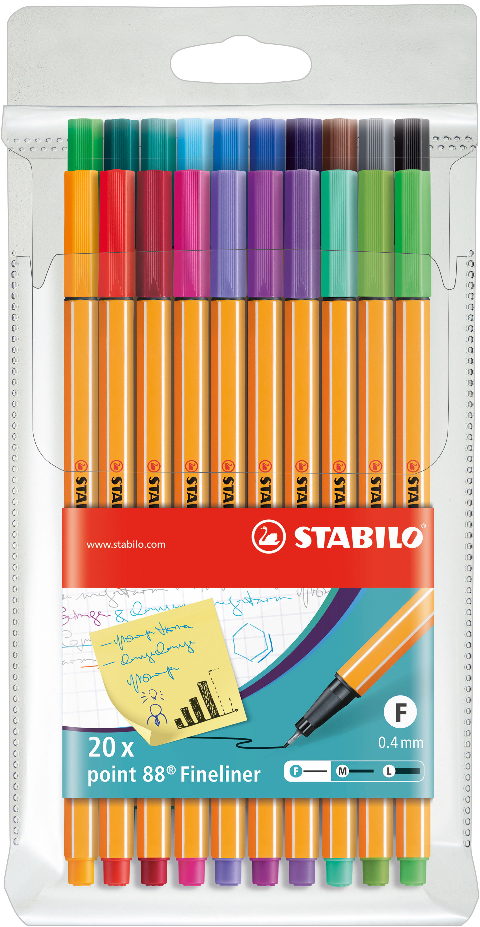 Fineliner STABILO point 88 Fineliner & Filzschreiber STABILO point 88