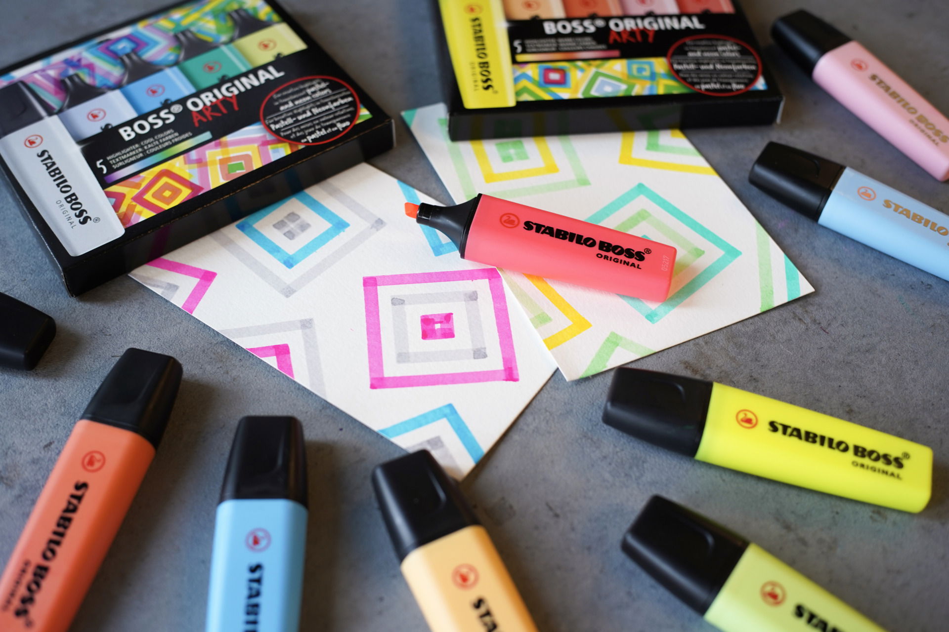 Textmarker STABILO BOSS ORIGINAL ARTY