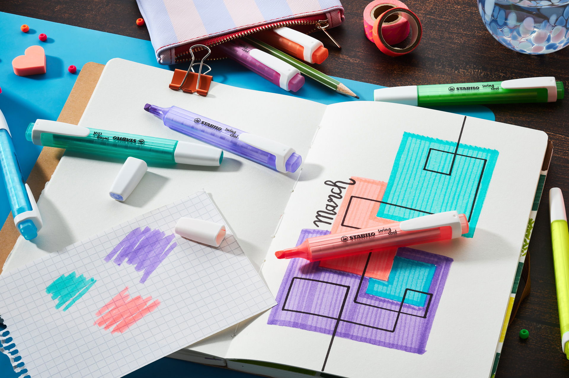 Highlighter STABILO swing cool