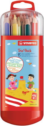 Buntstifte STABILO Trio thick