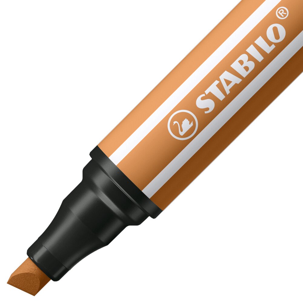 Fasermaler STABILO Pen 68 MAX, Stift, Marker, Kunststoff, orange, drehbar