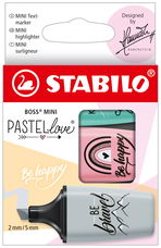 Text Marqueurs STABILO BOSS MINI Pastellove Edition 2.0