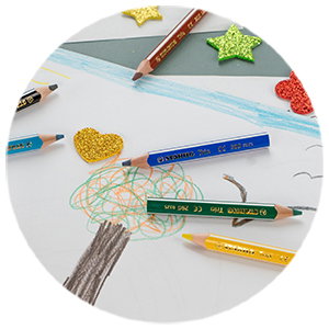 Lápices de colores STABILO Trio thick short