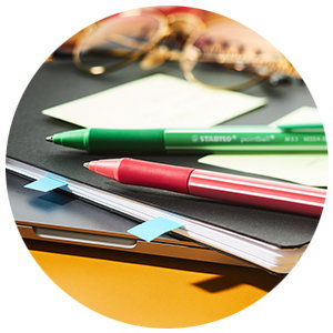 Stylos-bille STABILO pointball colorful
