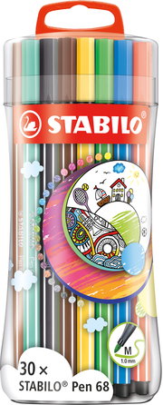 Feutres STABILO Pen 68